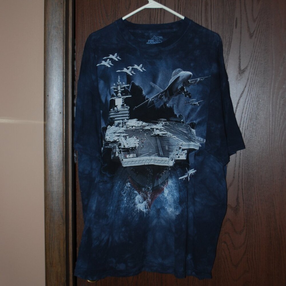 USS Oriskany Aircraft Carrier T-shirt - 2XL